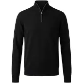 TeeShoppen Jersey ' Pullover Half ' negro