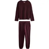 Next Pijama borgoña