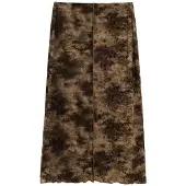 Desigual Falda moca / marrón oscuro / negro