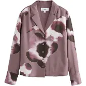 Next Blusa chocolate / berenjena / malva / blanco