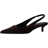 The Set Zapatos destalonado chocolate