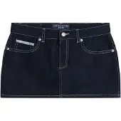 Juicy Couture Falda azul oscuro