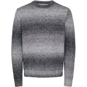 Only & Sons Jersey 'ONSMACK' gris / gris oscuro / gris moteado