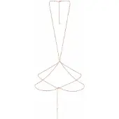 Hey Happiness Cadena 'Layered Rolo' oro rosa