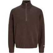 Jack & Jones Jersey 'JORNORREBRO' marrón oscuro