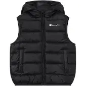 Champion Chaleco negro / blanco