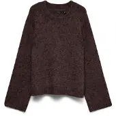 Vero Moda Jersey 'VMIngrid' marrón oscuro