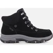 SKECHERS Botines con cordones negro