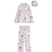 Next Pijama 'Capybara' azul claro / verde claro / rosa / blanco