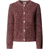Pepe Jeans Cárdigan 'Ariela' baya / rojo / rojo oscuro / blanco