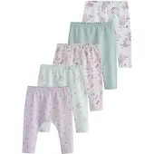 Next Leggings beige / menta / lila / lila claro