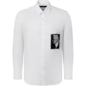 Karl Lagerfeld Camisa negro / blanco