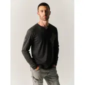 KOROSHI Camiseta marrón / negro