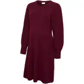 Mamalicious Vestido de punto 'MLBREE' rojo rubí