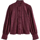 Next Blusa rojo vino