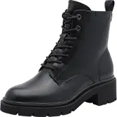 Tamaris Botines con cordones negro