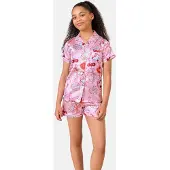 Lipsy Pijama azul claro / rosa / rosa claro / rojo