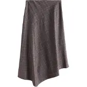 Next Falda kitt / marrón oscuro