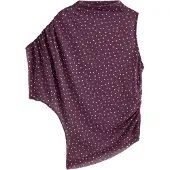 Next Blusa rojo vino / blanco