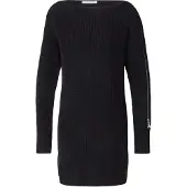 Patrizia pepe Vestido de punto negro