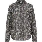We fashion Blusa beige / antracita