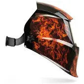 Telwin Casco de soldadura modelo stream flame MMA/MIG/MAG/TIG