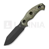 Kizer Cutlery Cuchillo Sheepdog Survival, Green Micarta