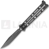 Kershaw Navaja mariposa Lucha Blackwashed