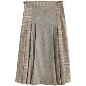 Next Falda crema / umbra / negro / blanco