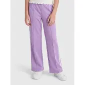 ONLY GIRLS Pantalón 'KOGWarm' lila claro / negro / blanco