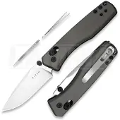 Kizer Cutlery Navaja Aegis AEB-L, Gray Aluminum, Satin