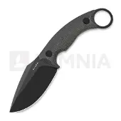 Kizer Cutlery Cuchillo Cabox II, Black Micarta, Black PVD