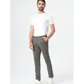 Miracle of Denim Pantalón chino verde oscuro