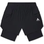 A-Game Pantalón deportivo gris / negro