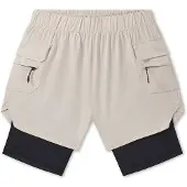 A-Game Pantalón deportivo ecru / negro