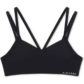 A-Game Sujetador deportivo negro / blanco