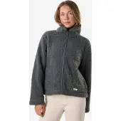 Denim Factory Chaqueta polar 'Denver' verde moteado