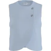 HYPEDROP Chaleco 'HDThora Asymmetrisch' azul claro