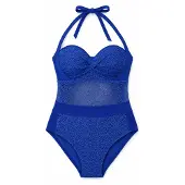 MILENKA Traje de baño azul