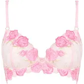 WHITE RVBBIT Sujetador 'Mrs. Rose' verde pastel / rosé / rosa claro