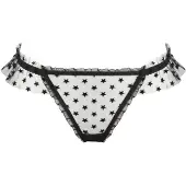 WHITE RVBBIT Tanga negro