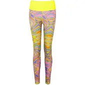 Kalaia Leggings amarillo neón