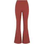 MyLibi Leggings 'Leggings campana rojos – Flare Wine' rojo oscuro