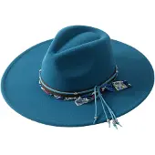 Emilie collection Sombrero 'Fedora' petróleo