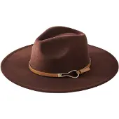 Emilie collection Sombrero 'Hoed' marrón oscuro