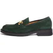 Flarelle Mocasines 'Oriana' verde oscuro