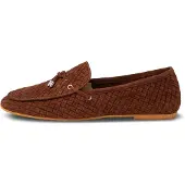 Flarelle Mocasines 'Vialetto Intrecciato' chocolate