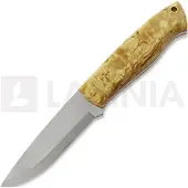 Brisa Cuchillo Trapper 95, Elmax Scandi, curly birch, firesteel