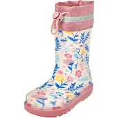 Playshoes Botas de lluvia ecru / azul / curry / altrosa