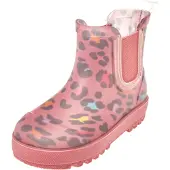 Playshoes Botas de lluvia amarillo / grafito / pitaya / rojo claro